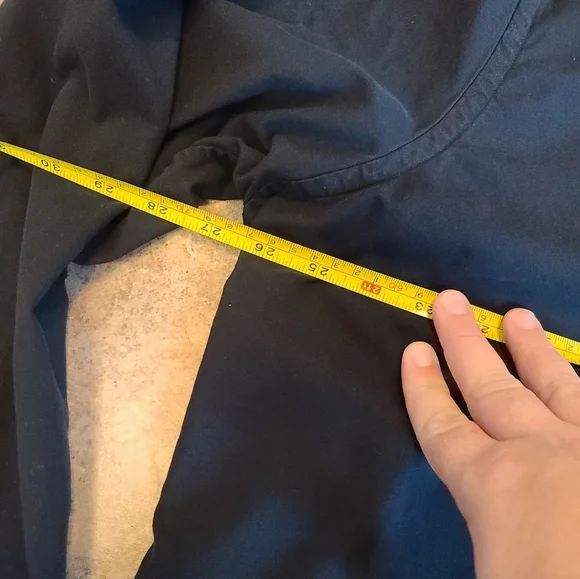 TOMMY BAHAMA Long sleeve Black cotton silk blend shirt size XLT - Picture 5 of 11